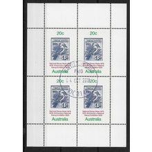 AUS 1978 'NATIONAL STAMP WEEK' M/S FINE USED (EBID59-077XLa)