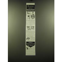 1938 Eagle-Picher Insulation Ad - Do you know all about insulation?