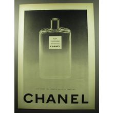1950 Chanel Bois des Iles Eau de Cologne Ad - The Most treasured Name