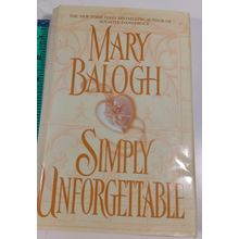 Mary Balogh Simply Unforgettable USED Book Historical Romance Love Story good