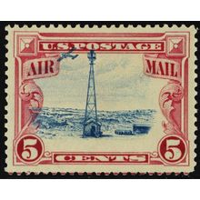 C11, Mint LH 5¢ Large Color Shift To Upper Left Error - Stuart Katz