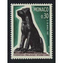 Monaco Dog Cynological Federation Congress Monaco 1967 MNH SG#883