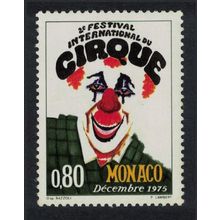 Monaco 2nd Intl Circus Festival 1975 MNH SG#1221 Sc#999