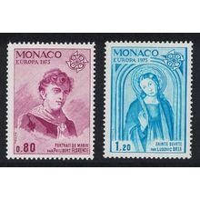 Monaco Paintings Europa CEPT 2v 1975 MNH SG#1186-1187