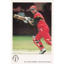Alistair Campbell Zimbabwe TCCB Classic Cricket Photo Postcard