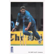 Geoff Allott Canterbury TCCB Classic Cricket Photo Postcard