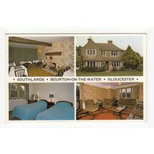 Southlands Hotel Rissington Road Bourton-on-the-Water Postcard Gloucestershire