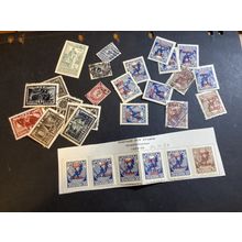 ICOLLECTZONE Russia Lot from dealer inventory as found hinged nh used (A900-220)
