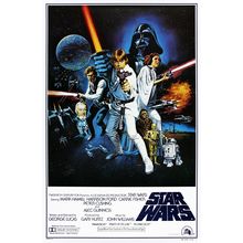 star_wars A2 Poster Canvas Movie Film Print A0 A1 A2 A3 A4 A5 A6 Art Wall Decora