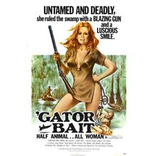 Gator Bait (1974)_0 Movie Film Poster Canvas iconic design