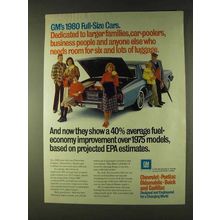 1979 General Motors Ad - Dedicated to Larger Families