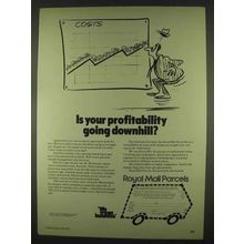 1978 Royal Mail Parcels Ad - Your Profitability