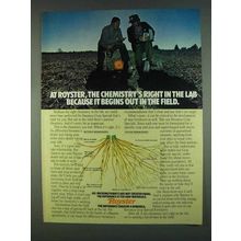 1978 Royster Bonanza Crop Special Fertilizers Ad