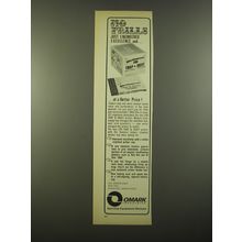 1971 Omark Trap & Skeet Primers Advertisement - No frills just excellence