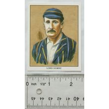 Yorkshire Test Cricketers Card No. 7 Lord Hawke