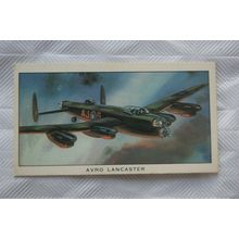 1963 Kellogg card British Military Aircraft No. 7 Avro Lancaster