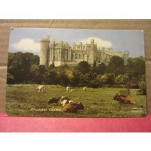 ARUNDEL CASTLE, SUSSEX used vintage postcard by F. Frith 1968 postmark /