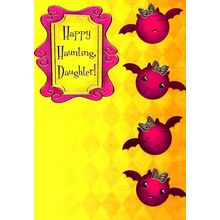 Happy Haunting Daughter! - Halloween Greeting Card - 03579