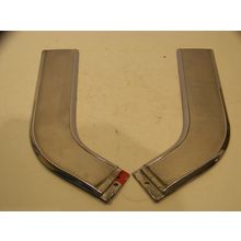 1972 73 74 DODGE SPORT TRUCK POWER WAGON FENDER TRIM #3498316 & 3498317 OEM