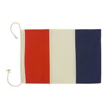 Pack Of 2] Letter T Cloth Nautical Alphabet Flag Decoration 20""