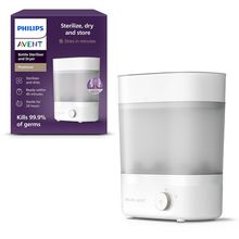 Philips Avent Baby Bottle Sterilizer and Dryer Premium, Removes 99,9% of Bacteri