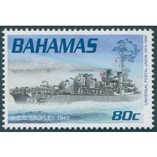 Bahamas 1999 80c USS Saufley SG1187 MNH