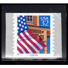 2915A 32c U.S. Flag Over Porch Very Fine MNH CNS 22222A P/UL PA2648