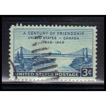 Used 961 3c U.S.-Canada Friendship Fine KA7441
