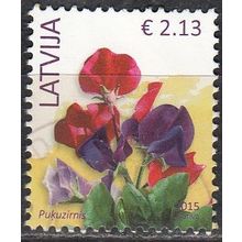 Latvija 2015 Fleur 2.13 Euro O Cachet rond