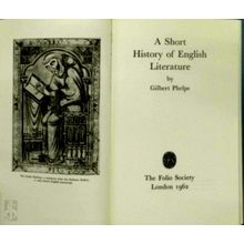 A Short History of English Literature - Gilbert Phelps