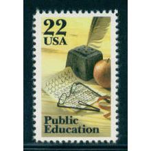 2159 22c Public Education Fine MNH MA2019