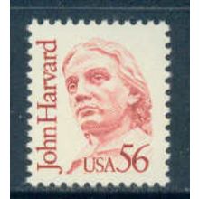 2190 56c John Harvard Fine MNH Dry Gum MA2049