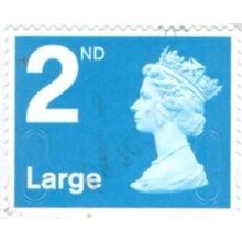 2017 Machin Security 2nd Large. M17L No code from Counter Sheet Unfrkd On Paper