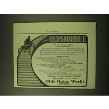 1902 Oldsmobile Car Ad - The Oldsmobile The best thing on wheels