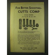 1946 Lyman Cutts Comp Ad - For better shooting