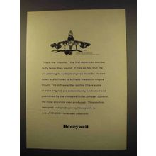 1957 Honeywell Inlet Diffuser Control Ad - Hustler B-58