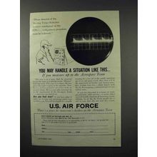 1960 U.S. Air Force Ad - Handle a Situation Like This