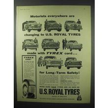 1960 U.S. Royal Tires Ad - Motorists Everywhere