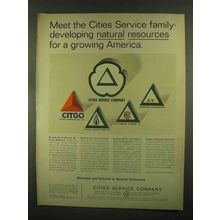 1965 Citgo Petroleum Ad - Cities Service Family