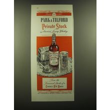 1946 Park & Tilford Private Stock Whiskey Advertisement