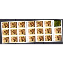 3030a 32c Love Very Fine MNH Pane/20 P# B1111 1 L01661