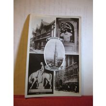 multiview COVENTRY WARWICKSHIRE used antique postcard RP by H.H.T. dated 1920 =