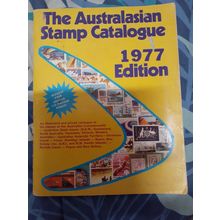 vintage australasian stamp catalogue 1977 edition selection shown