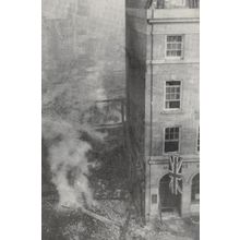 Broadgate Coventry After WW2 Air Raid Bombing Postcard