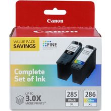 Canon PG-285 XL / CL-286 XL Genuine Ink Value Pack (2 Cartridges), Compatible wi