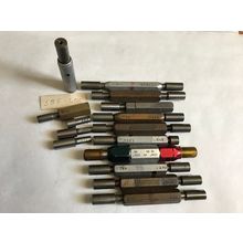 LOT THE PIPE MACHINERY GO NO GO PLUG GAGE .585,.600,.590,.597,.591,.599,.592,ET