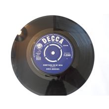 7"1966. CHRIS ANDREWS SOMETHING ON MY MIND..DECCA F.22365. EXCELLENT