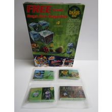 Nestle 1998 Shreddies Cereal Box Empty Bugs Life Box Magnifier Set of 4 Sealed