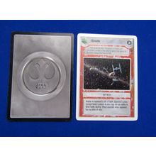 Star Wars 1997 Dagobah Decipher CCG W/B Card Scramble LS