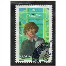 FRA 2003 50c 'LITERATURE -CLAUDINE' FINE USED (EBID20-461)